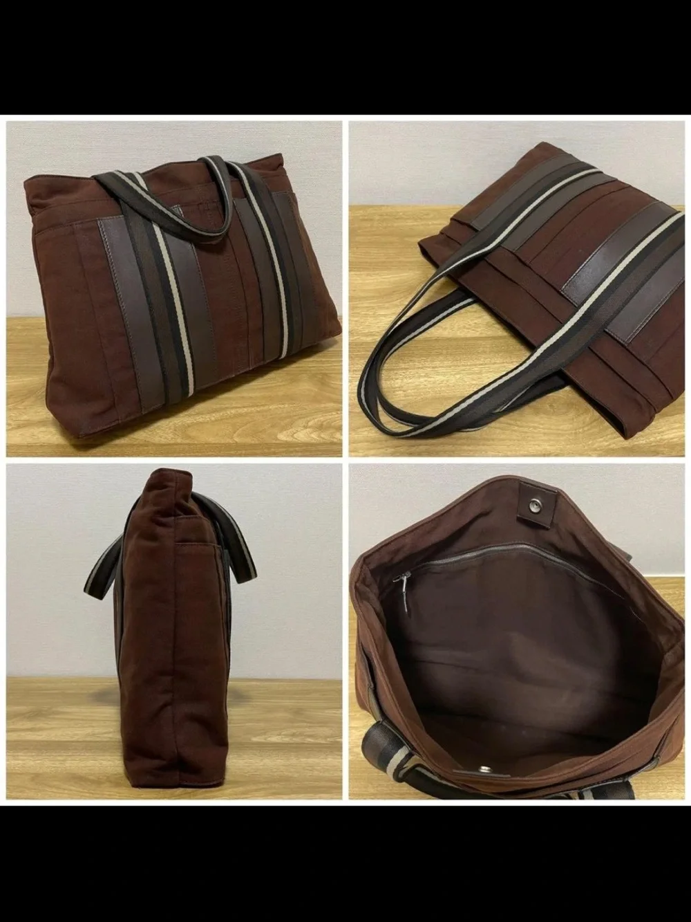 Hermes messenger tote